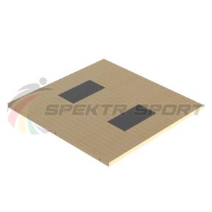 Купить Помост тяжелоатлетический 3х3х0,1м, рез. амортизаторы 1х0,5х0,04м в Сухиничах 