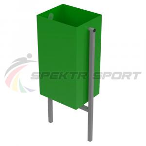 Купить Урна для мусора прямоугольная 370х250х650 мм в Сухиничах 