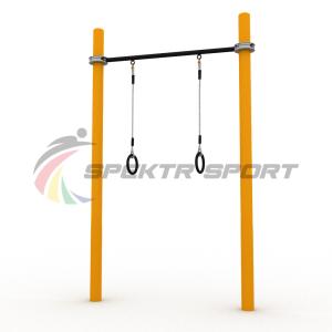 Купить Турник классический для занятий Воркаут с кольцами SP WRK-07 + Rings_76mm в Сухиничах 